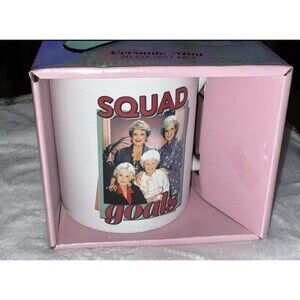 Abc Studios The Golden Girls Squad Goals Ceramic Coffee Mug BB01B23008 NEW